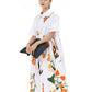 Women Casual Summer Flower Loose Cotton Dress