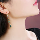 Temperament Long Chinese Style Retro Ethnic Style Earrings
