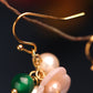 Vintage Versatile Earrings Pearl Crystal Stud Earrings