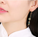 Temperament Long Chinese Style Retro Ethnic Style Earrings