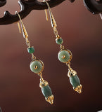Temperament Long Chinese Style Retro Ethnic Style Earrings