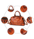 Vintage High-Grade High-Grade Leather Handcrafted Bag