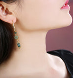 Temperament Long Chinese Style Retro Ethnic Style Earrings