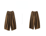 High-Density Brushed Cotton Twill Bloomer Trousers