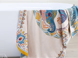 Vintage Art Cotton Cotton Absorbent Quick-Drying High Blanket