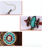 Vintage Niche Design Nepalese Exotic Earrings