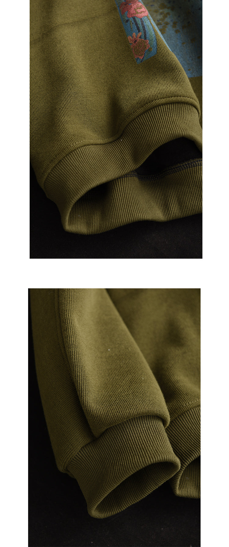 Haut épais en coton tricoté à col roulé en velours à la mode pour l'hiver