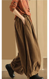 High-Density Brushed Cotton Twill Bloomer Trousers