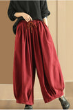 High-Density Brushed Cotton Twill Bloomer Trousers