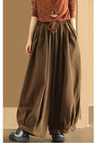High-Density Brushed Cotton Twill Bloomer Trousers