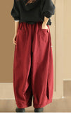 High-Density Brushed Cotton Twill Bloomer Trousers