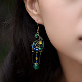 Ethnic Style Creative Agate Cashew Earrings