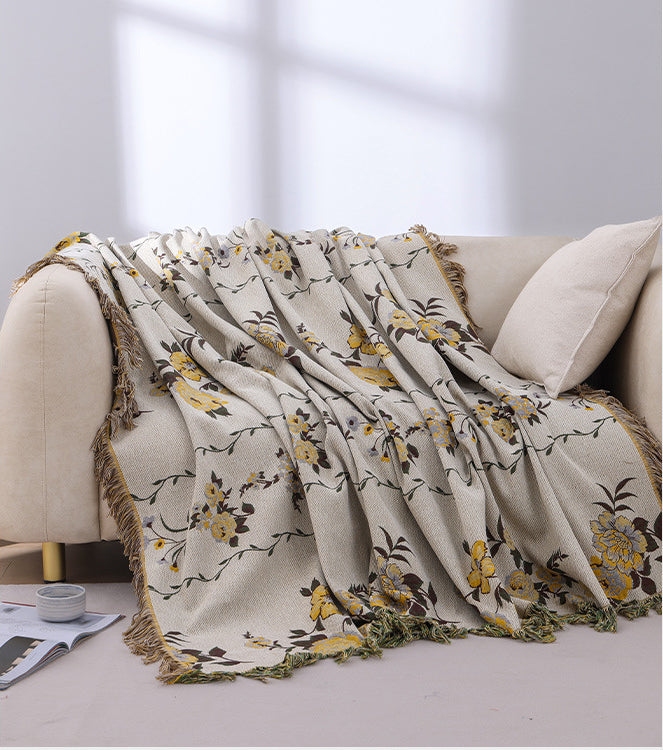 Couverture de serviette de canapé, Style Ins, couverture multifonctionnelle une pièce