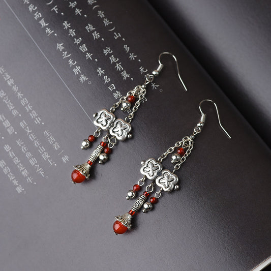 Niche Ethnic Style Retro Style Simple Earrings