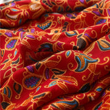 Artistic Print National Style Four Seasons Scarf