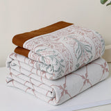 Vintage Simple Cotton Gauze Blanket