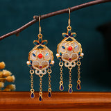 Vintage Artsy Tassel Earrings High Touch Earrings