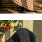 Chapeau tricoté à la mode de couleur unie chaude d'automne et d'hiver