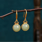 Antique Gold-Plated Literary And Artistic Vintage Earrings