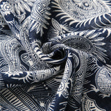 Artistic Print National Style Four Seasons Scarf
