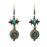 Vintage Niche Design Nepalese Exotic Earrings