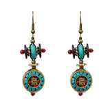 Vintage Niche Design Nepalese Exotic Earrings