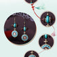 Boucles d’oreilles exotiques népalaises vintage Niche Design