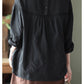 Artistic Style Lace Hollow Long-Sleeved Shirt