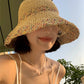 Chapeau de pêcheur polyvalent fait à la main, couleur assortie, pare-soleil, protection solaire