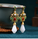 Retro Craftsmanship High-End Stud Earrings