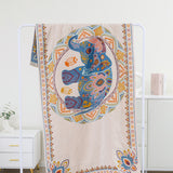 Vintage Art Cotton Cotton Absorbent Quick-Drying High Blanket