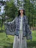 Artistic Print National Style Four Seasons Scarf
