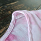 Vintage Double Cotton Loose Tie Dye Nine-Quarter Sleeve Top