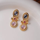 Retro Niche Design Sense Temperament Personality Earrings