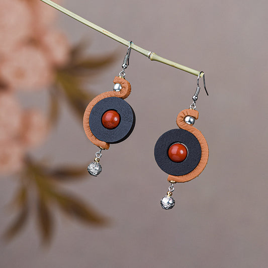 Retro Simple Literary Slimming Earrings