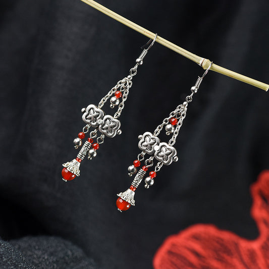 Niche Ethnic Style Retro Style Simple Earrings