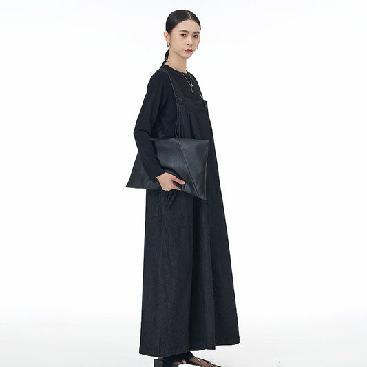 Fashion Large Size Loose Jumpsuit Denim Overalls