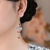 Niche Ethnic Style Retro Style Simple Earrings