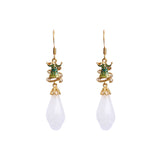 Temperament Retro Court Earrings