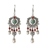 Retro Ethnic Style Long Flowing Bohemian Style High-End Earrings