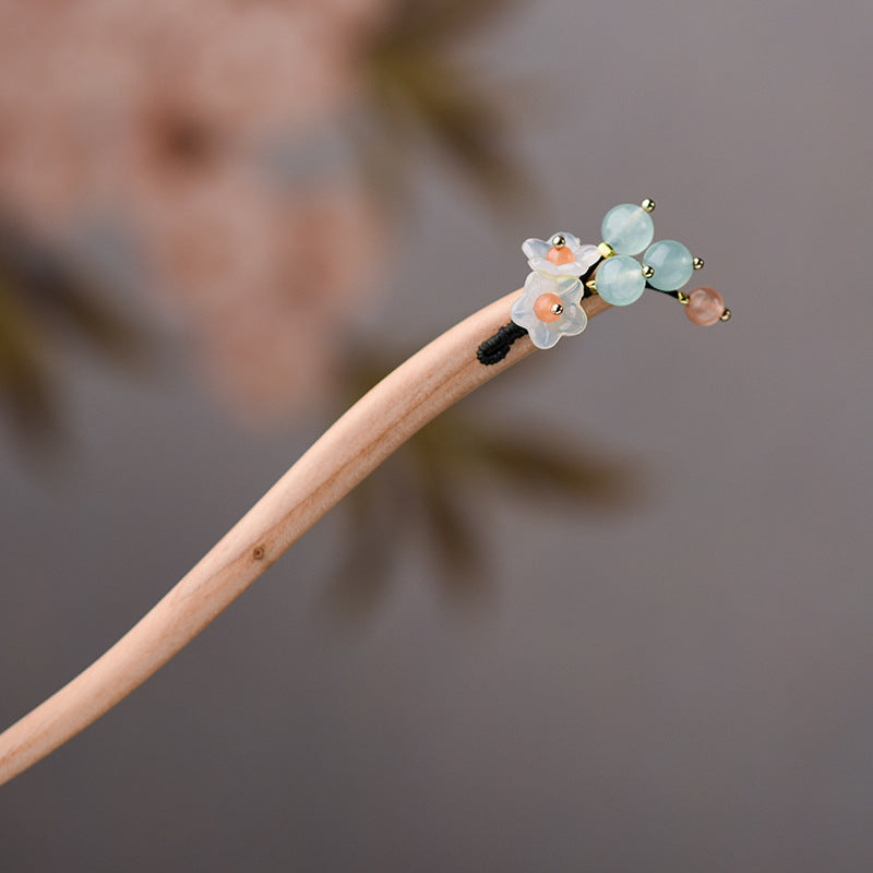 Simple Modern Antique Wooden Hairpin