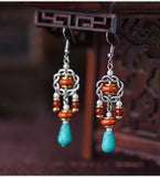 Ethnic Retro Tassel Earrings