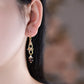 Retro Fashion Geometric Cutout Niche Design Earrings
