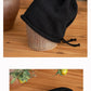 Fashionable Drawstring Pile Hat With Lace-Up Woolen Hat
