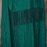 Vintage Stereo Fringe Baggy Plus-Size Dress