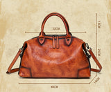 Vintage High-Grade High-Grade Leather Handcrafted Bag