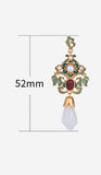 Retro Craftsmanship High-End Stud Earrings