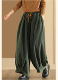 High-Density Brushed Cotton Twill Bloomer Trousers