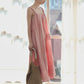 Women Summer Vintage Solid Drawstring Vest Dress