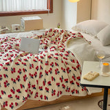 Vintage Jacquard Cashmere Blanket Sofa Blanket